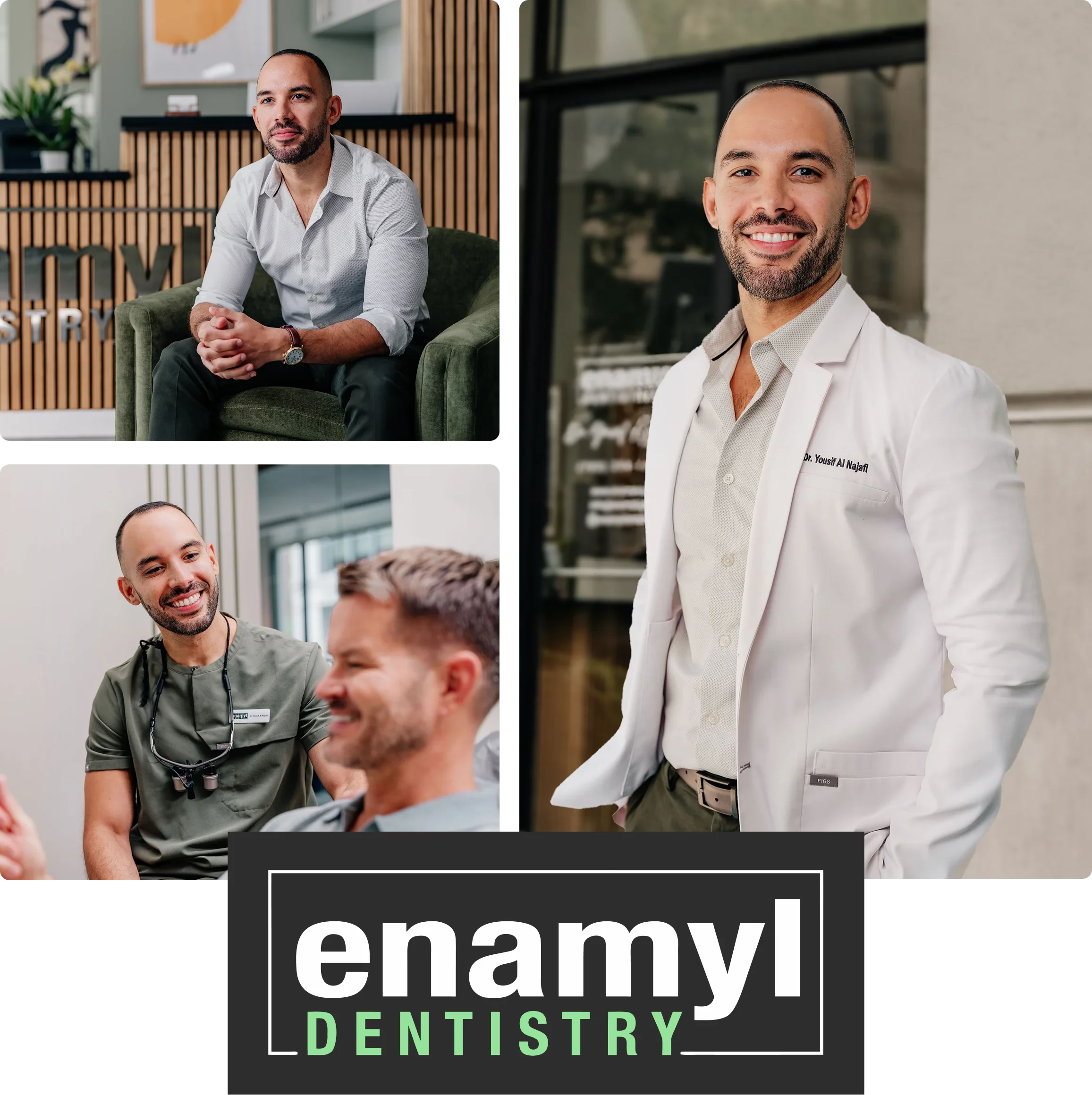 Dr. Yousif Al Najafi at Enamyl Dentistry in Ballston, Arlington
