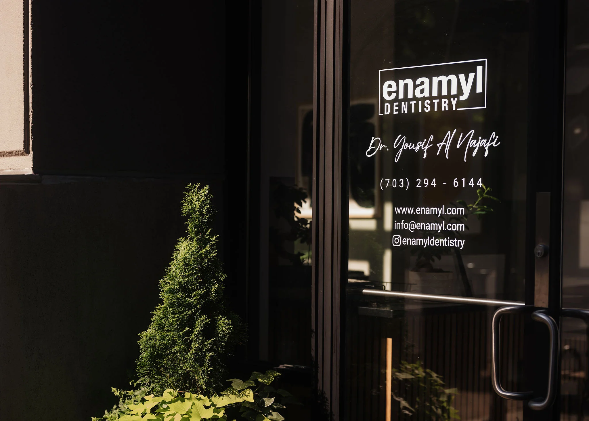 The Enamyl Dentistry storefront in Ballston, Arlington